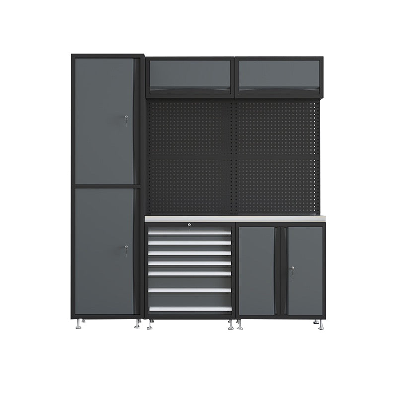 Premium Workstation With LED Work Lights & Power Outlets - Kit 1